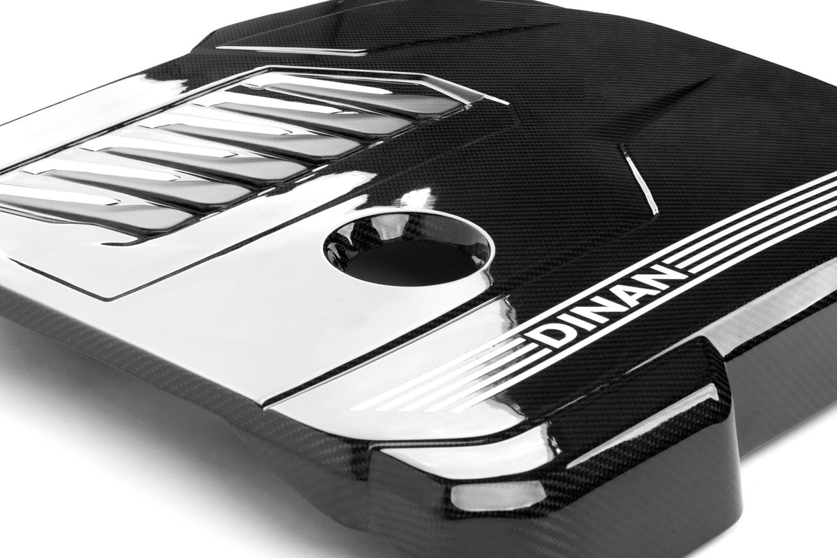 Dinan - Gloss Carbon Fiber Engine Cover - 2020-2026 BMW B58D - D590-0003