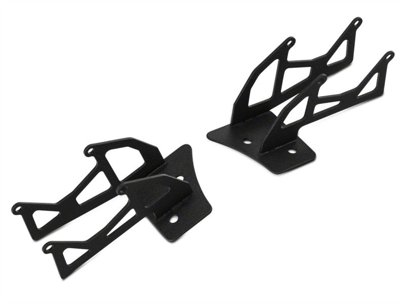 Raxiom 07-18 Jeep Wrangler JK Windshield Mounted Dual Light Brackets - J106739
