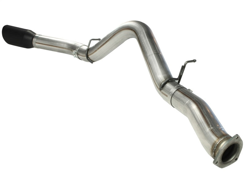 aFe MACHForce XP Exhaust 5in DPF-Black, GM Diesel Trucks 07.5-10 V8-6.6L 9(td) LMM - 49-44040-B