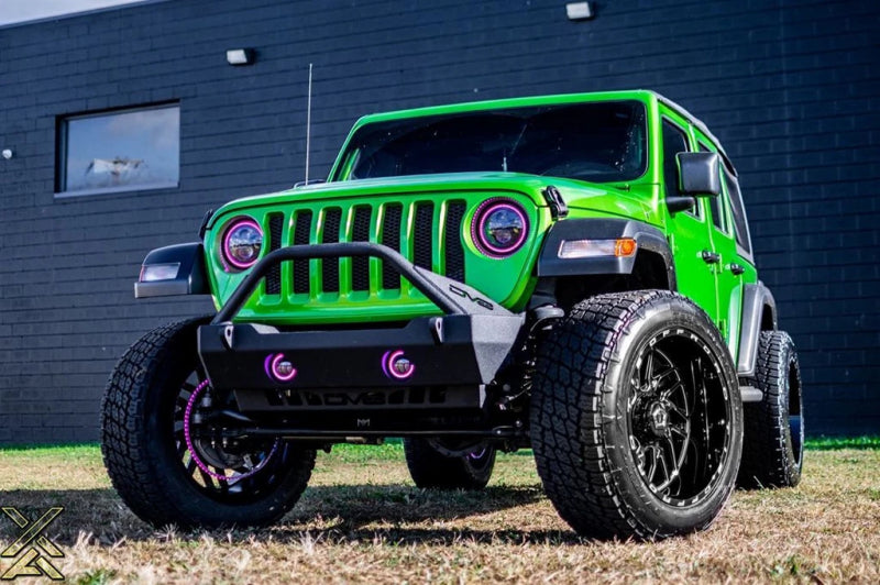 Oracle Jeep Wrangler JL/Gladiator JT 7in. High Powered LED Headlights (Pair) - White SEE WARRANTY - 5769J-001