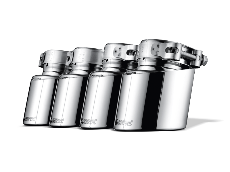Akrapovic 09-14 BMW X5M (E70) Tail Pipe Set (Titanium) - TP-T/P/2