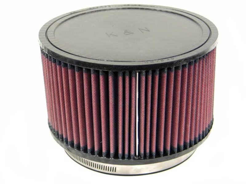 K&amp;N Filter Universal Rubber Round Filter 6in ID Flange 7.5in OD 4.5in H - RU-1850