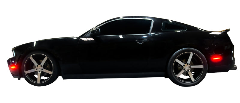 Oracle 10-14 Ford Mustang Concept Sidemarker Set - Tinted - No Paint SEE WARRANTY - 9700-020