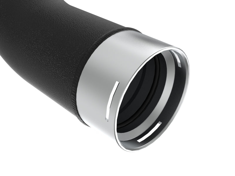 aFe RAM 1500 20-22 V6-3.0L (td) BladeRunner 2-1/2 in &amp; 3in Aluminum Hot &amp; Cold Charge Pipe Kit Black - 46-20594-B
