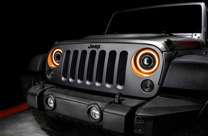 ORACLE Lighting 0718 Jeep Wrangler JK Oculus 7in Switchback BiLED Projector Headlights SEE WARRANTY - 5876-023