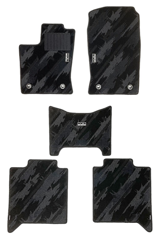 HKS FLOOR MATS TUNDRA FULL SET OCT LHD - 53001-BT003 by HKS