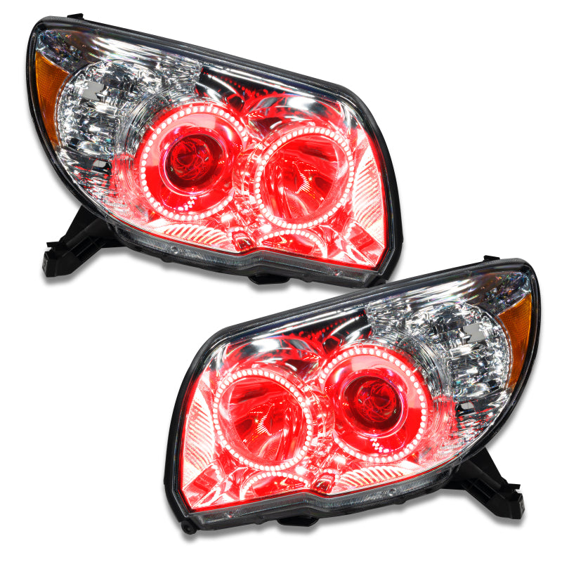 Oracle Lighting 06-09 Toyota 4-Runner Pre-Assembled LED Halo Headlights -Red SEE WARRANTY - 7089-003