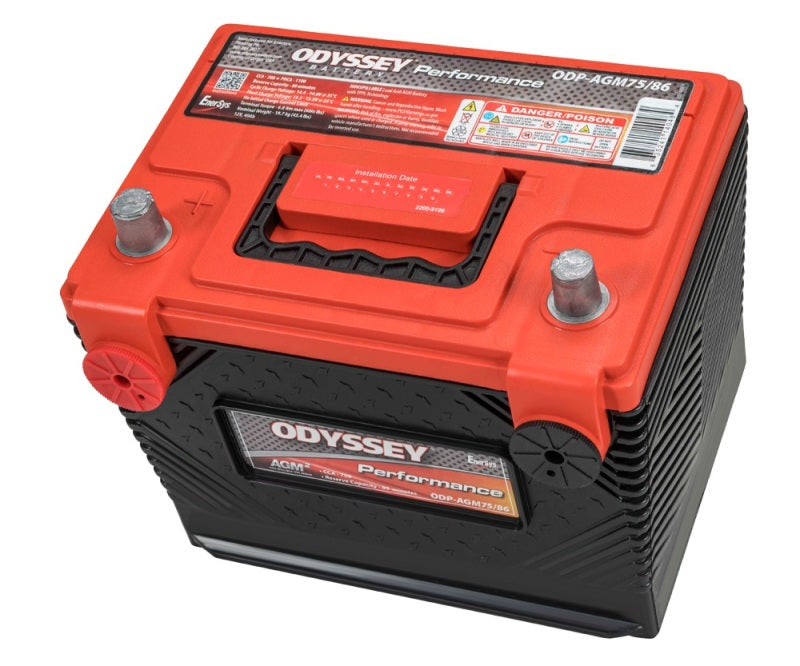 Odyssey Battery Auto/Truck Performance AGM Battery (75/86-705) - ODP-AGM75 86