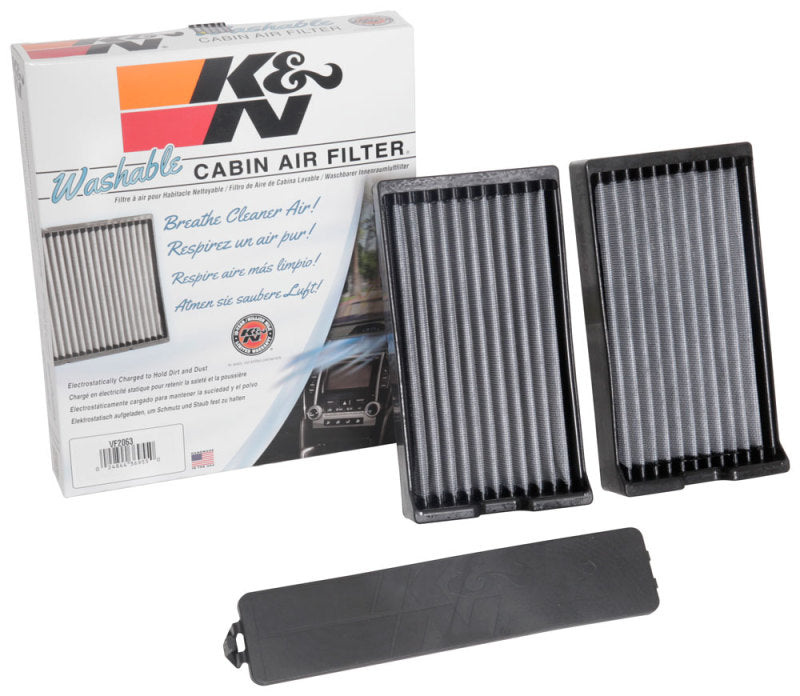 K&N 16-18 Nissan Titan XD Cabin Air Filter (Set of 2) - VF2063
