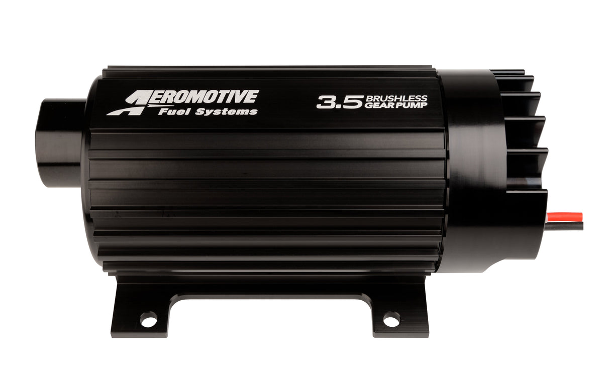 Aeromotive Variable Speed Controlled Fuel Pump - Round - In-line - Brushless Spur 3.5 - 11191