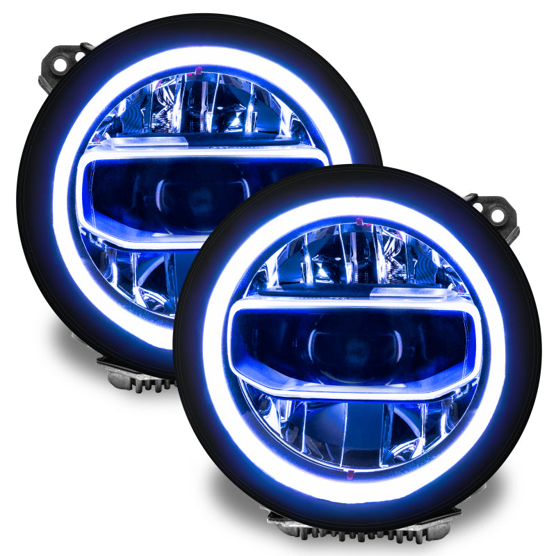 Oracle Jeep Wrangler JL/Gladiator JT RGB+W Headlight DRL Upgrade Kit - ColorSHIFT SEE WARRANTY - 1346-330