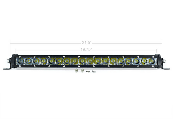 Cali Raised 20 Slim Single Row Led Bar - CR2303 - front view