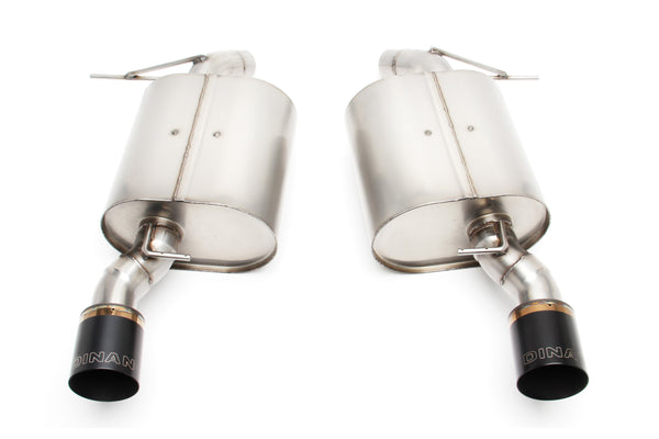 Dinan - Free Flow Axle-Back Exhaust - 2007-2011 BMW 335i/335xi - D660-0012-BLK