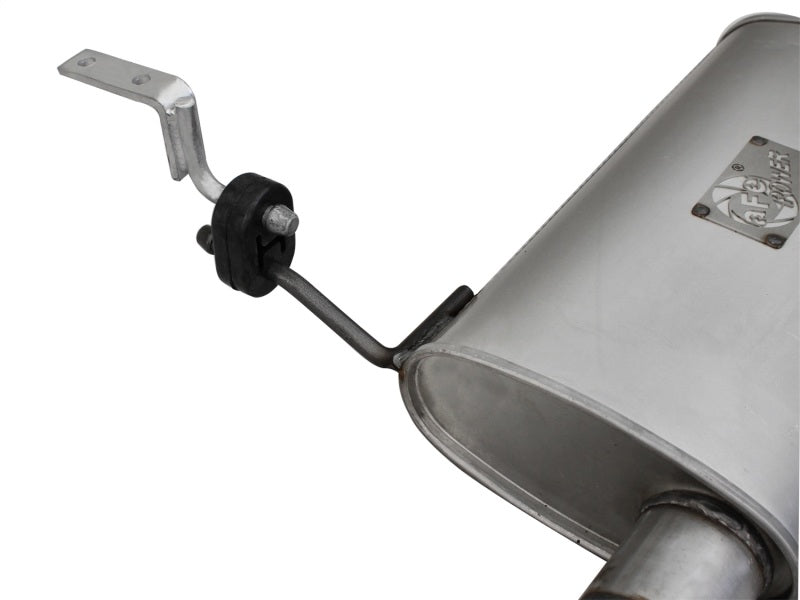 aFe Scorpion Exhaust System, Cat Back Aluminized Hi-Tuck 07-14 Jeep Wrangler JK Unlimited V6 3.6/3.8 - 49-08040
