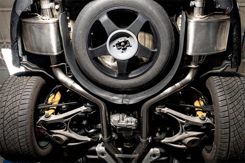 Corsa 2021-2024 Dodge Durango SRT Hellcat Cat-Back 2.75in Dual Rear Exit Sport 4.5in Polished Tips - 21195