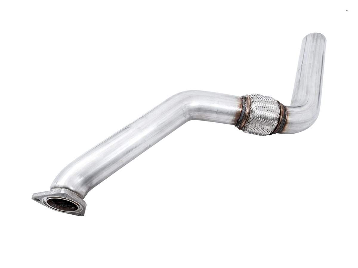 AWE Tuning 2016+ Honda Civic Si Touring Edition Exhaust w/Front Pipe & Triple Chrome Silver Tips - 3015-52012