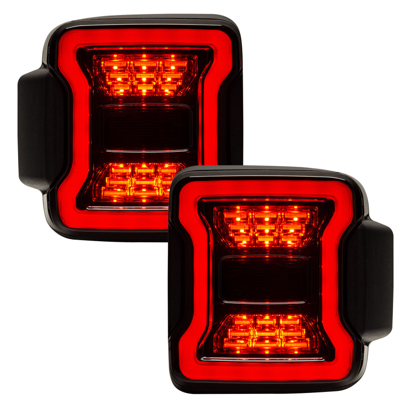 Oracle Jeep Wrangler JL Black Series LED Tail Lights  - 5852-504