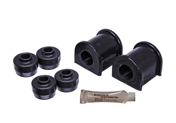 Energy Suspension 96-09 Toyota 4Runner Black 19mm Rear Sway Bar Bushings - 8.5142G - front view