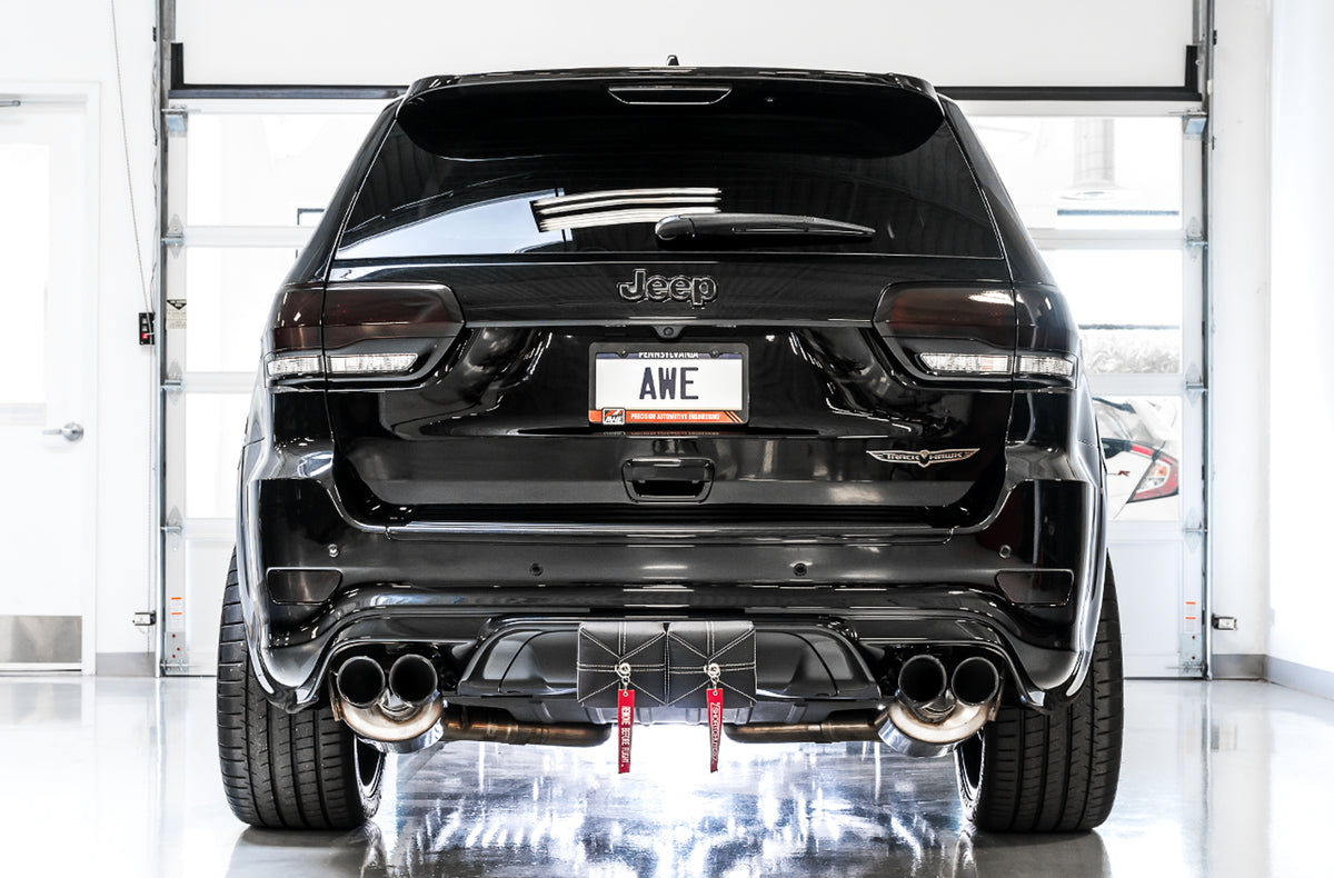 AWE Tuning 2020 Jeep Grand Cherokee SRT/Trackhawk Touring Edition Exhaust - Use w/Stock Tips - 3015-31017