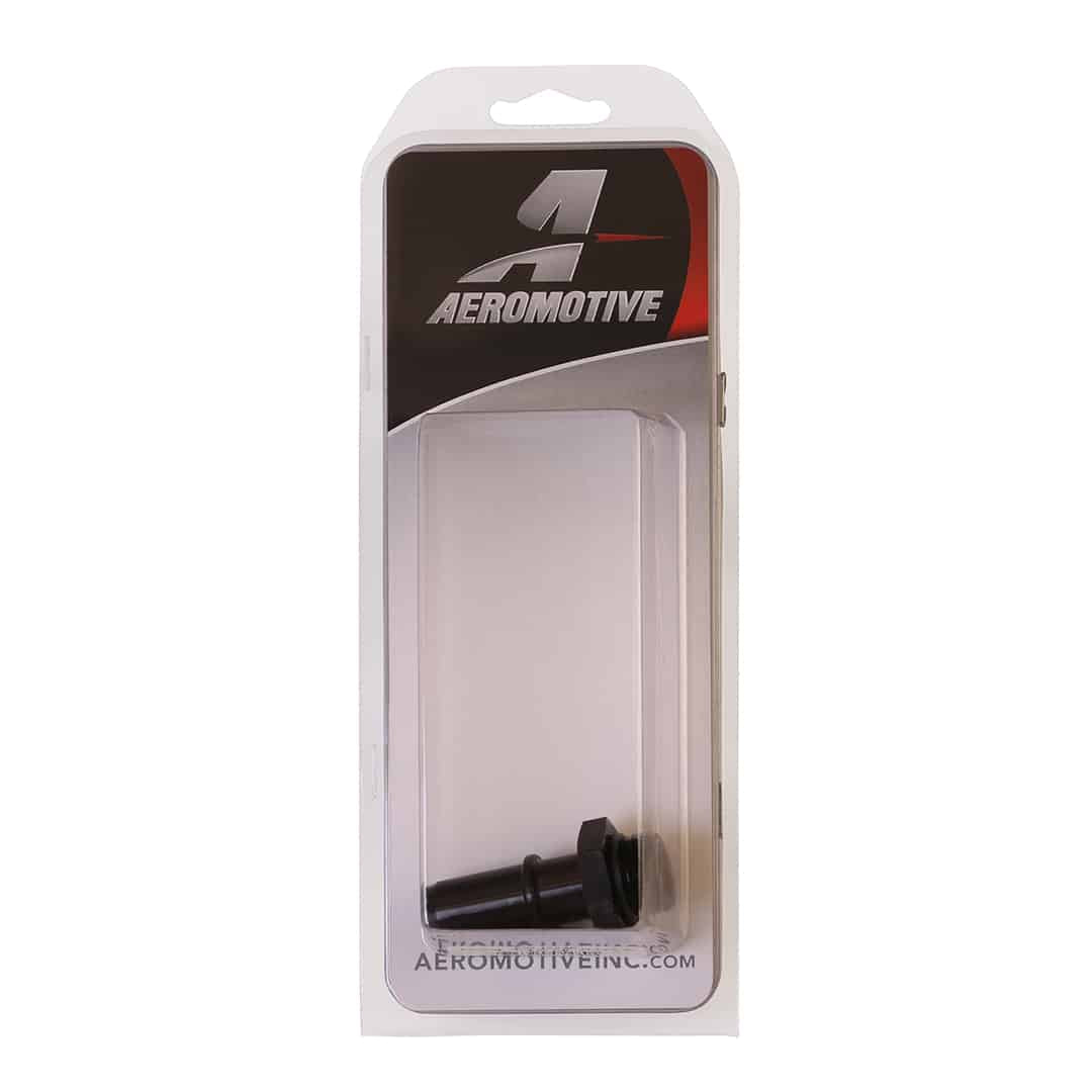 Aeromotive Adapter - 5/8 Male Quick Connect - Short - AN-08 ORB - 15136