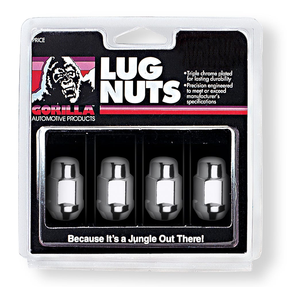 Gorilla Automotive - Bulge Lug 13/16" 12-1.50 CHR Clam - 000000000000091137