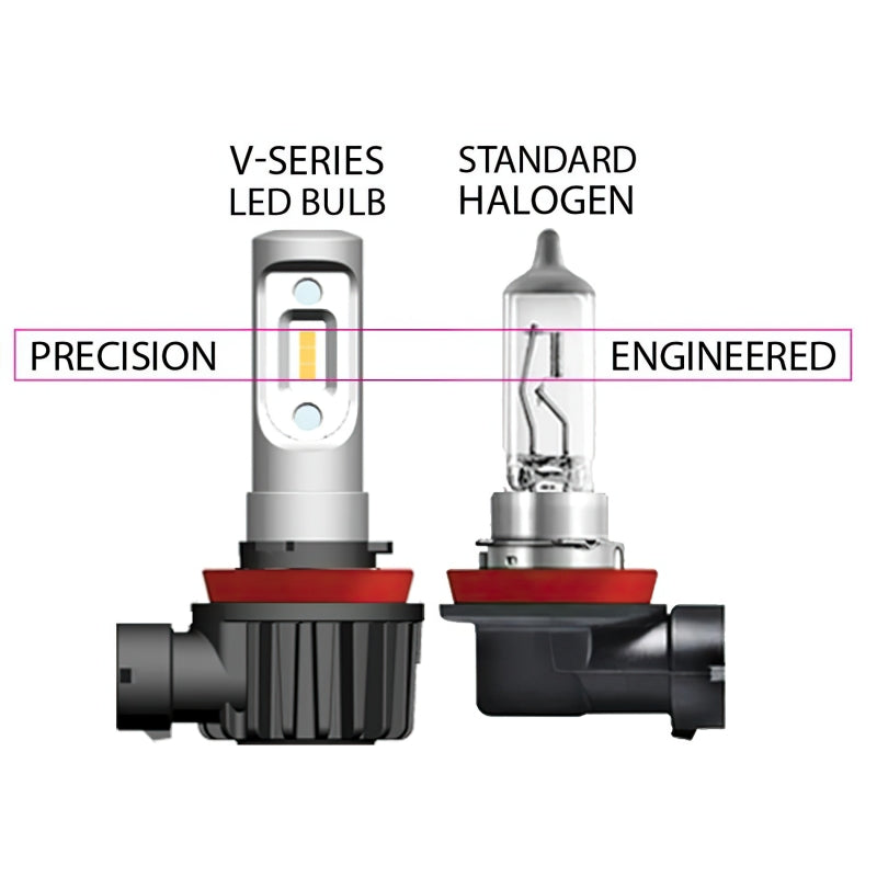 Oracle H4 - VSeries LED Headlight Bulb Conversion Kit - 6000K SEE WARRANTY - V5231-001