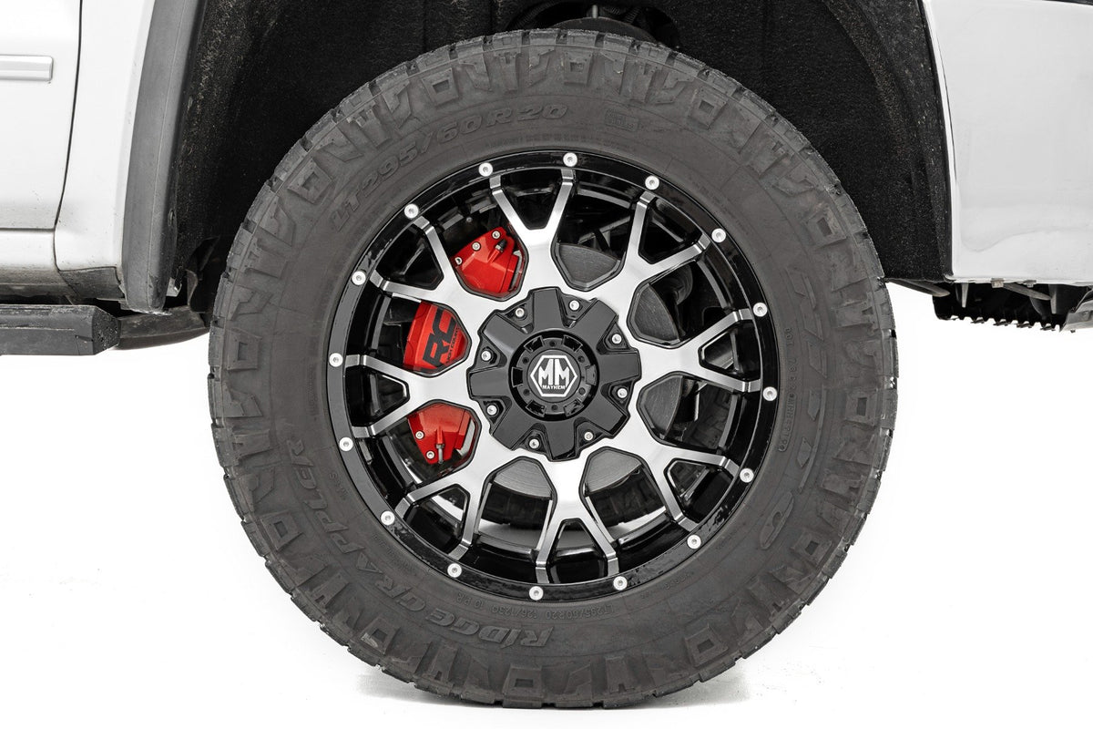 Caliper Covers | Front and Rear | Red | Chevy/GMC 1500 (14-18 &amp; Classic)