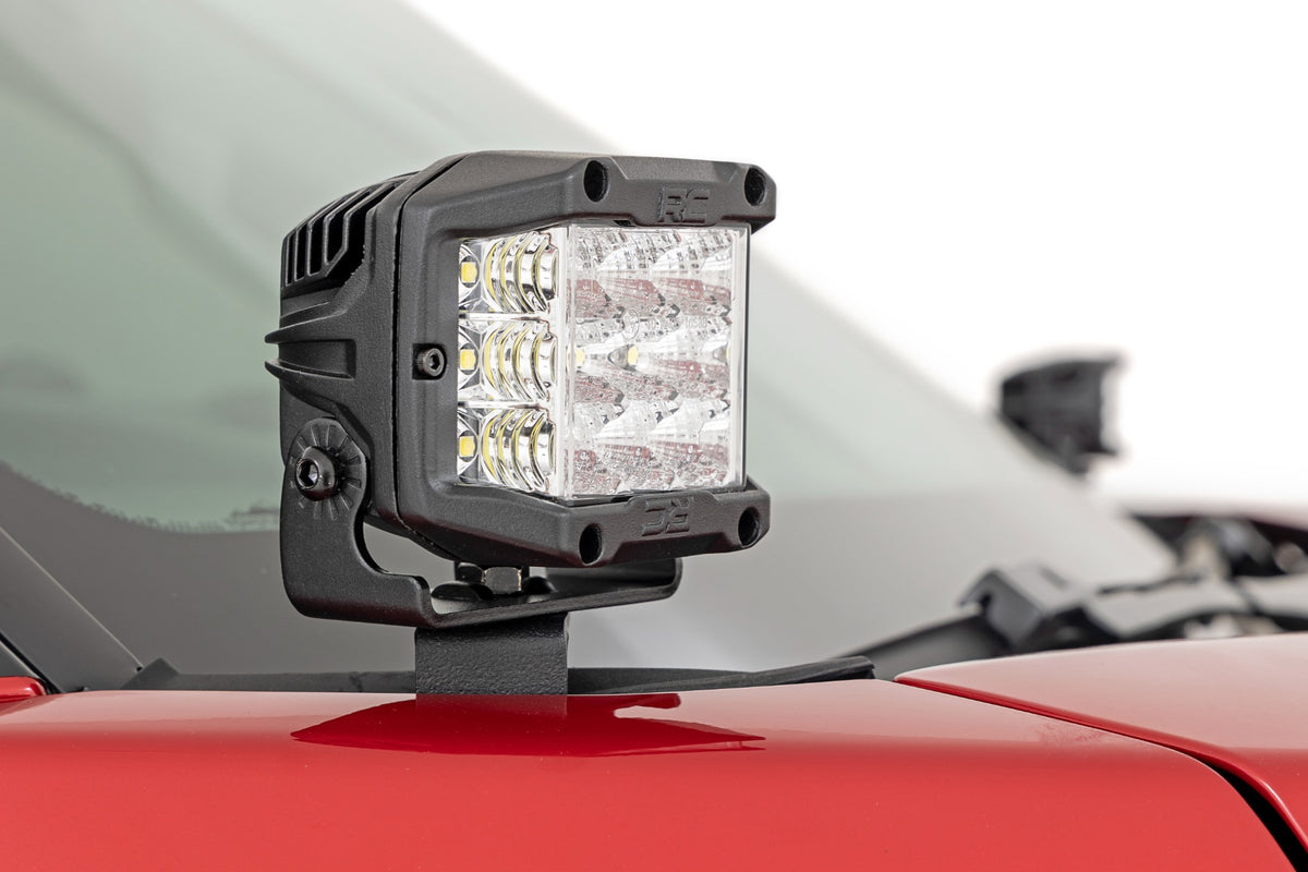 LED Light Kit | Ditch Mount |  3&quot; OSRAM | Wide | Toyota Tundra 2WD/4WD (22-24)