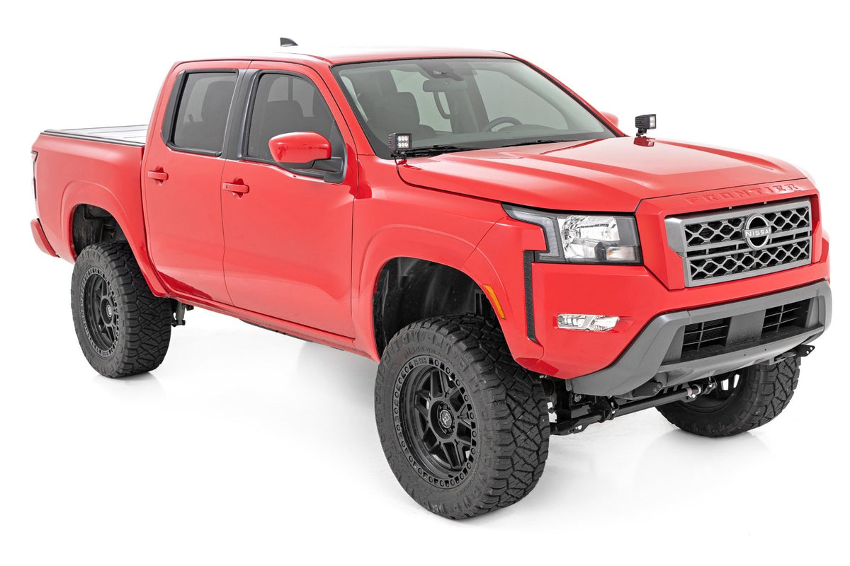 LED Light Kit | Ditch Mount |  3&quot; OSRAM | Wide | Nissan Frontier (22-24)