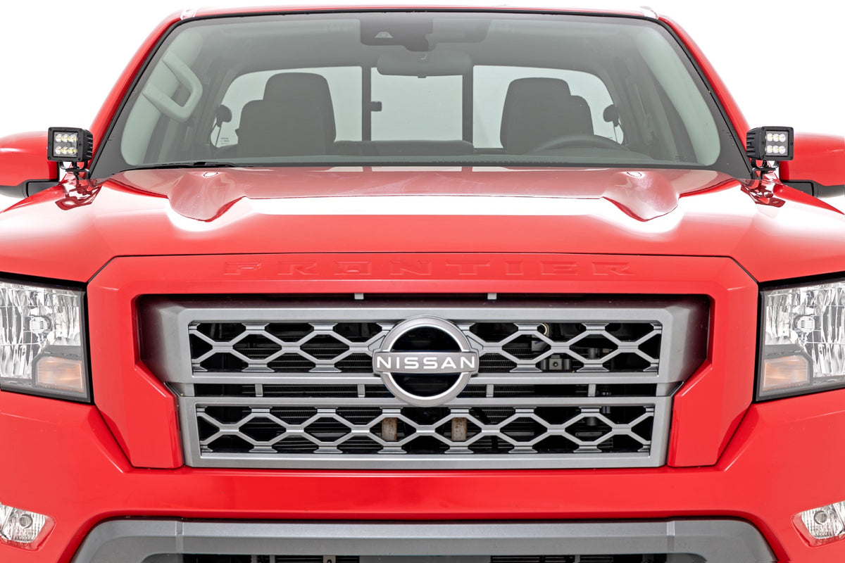 LED Light Kit | Ditch Mount |  3&quot; OSRAM | Wide | Nissan Frontier (22-24)