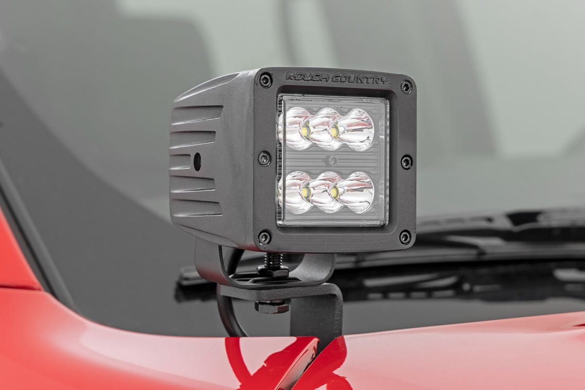 LED Light Kit | Ditch Mount |  3&quot; OSRAM | Wide | Nissan Frontier (22-24)