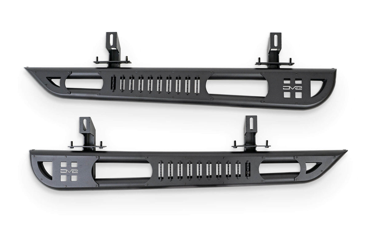 DV8 Offroad - 2018-2026 2-Door Jeep Wrangler JL | OE Plus Side Steps - SRJL-10