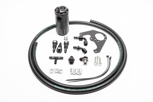 Radium Engineering 09-15 Cadillac CTS-V (LSA) CCV Catch Can Kit - Fluid Lock - 20-0563-FL