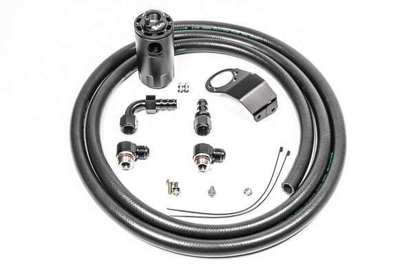 Radium Engineering 89-94 Nissan S13 CCV Catch Can Kit - Fluid Lock - 20-0726-FL