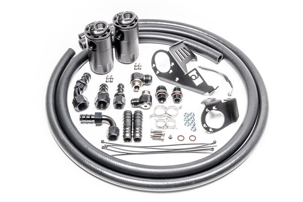 Radium Engineering Dual Catch Can Kit Subaru VB Fluid Lock - 20-0756-FL