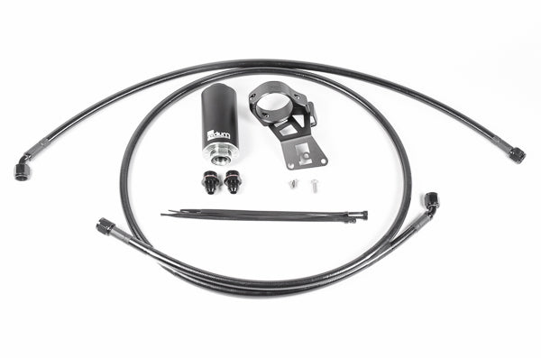 Radium Engineering Mitsubishi EVO X Fuel Hanger Feed Kit - Stainless Filter - 20-0946-03