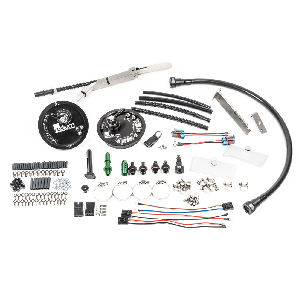 Radium Engineering BMW E36 Fuel Pump Hanger - 20-1170 for 1990-2000 BMW 3 Series - angle view