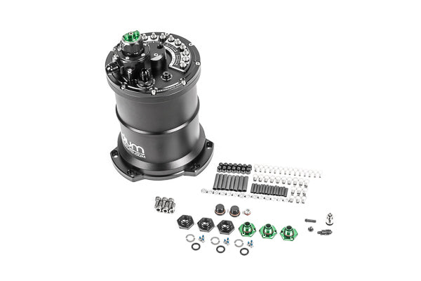 Radium Regulated Multi-Pump Fuel Surge Tank Fits Bosch BR540 / Deatschwerks DW400 (Pumps Not Incl.) - 20-1446