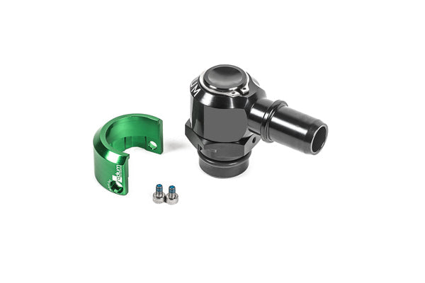 Radium Engineering v2 Quick Connect 19mm Male To 16mm SAE Male 90 Degree - 20-1748