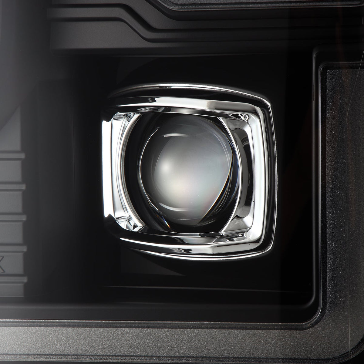 AlphaRex 20-22 Ford F-250/350/450/550 SD LUXX-Series LED Proj Headlights Chrome w/SS & SBDRL - 880342 for 2020-2022 Ford F 25