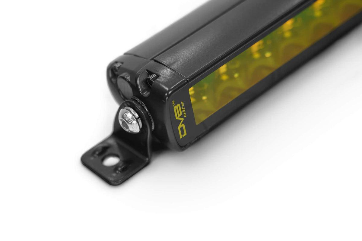 DV8 Offroad - 20-Inch Elite Series Amber LED Light Bar | Single Row - BE20SW105W-A