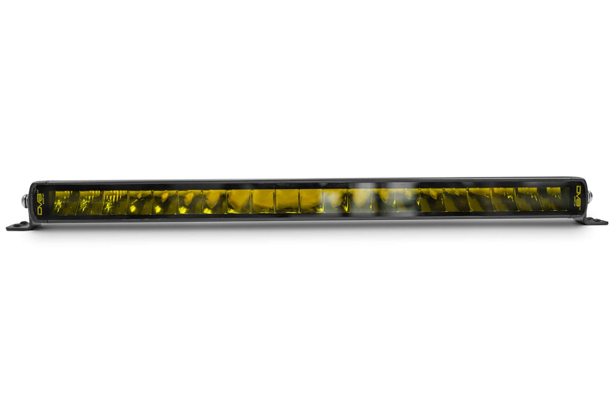 DV8 Offroad - 20-Inch Elite Series Amber LED Light Bar | Single Row - BE20SW105W-A