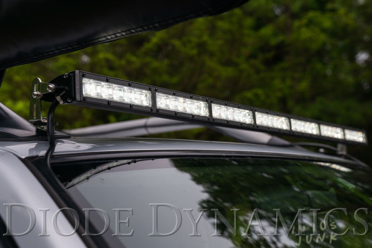 Diode Dynamics 42 In LED Light Bar Single Row Straight Clear Combo Each Stage Series - DD5034