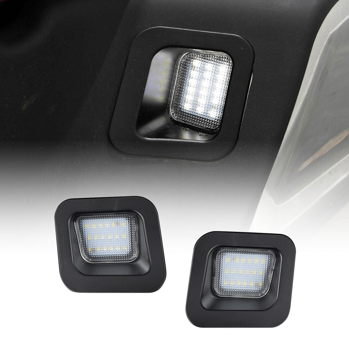 Form Lighting 2003 Ram LED License Plate Lights (Pair) - FL0038