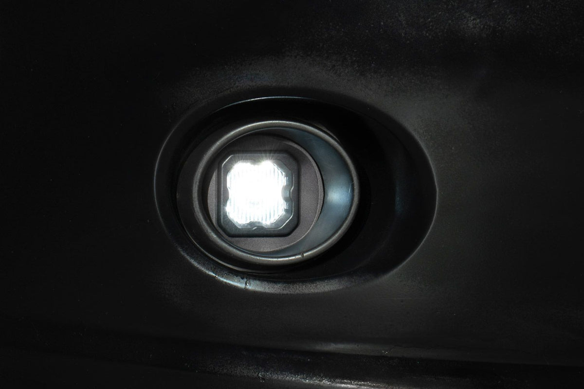 Diode Dynamics SSC1 Type MZ LED Fog Light Kit Yellow SAE Fog - DD8446