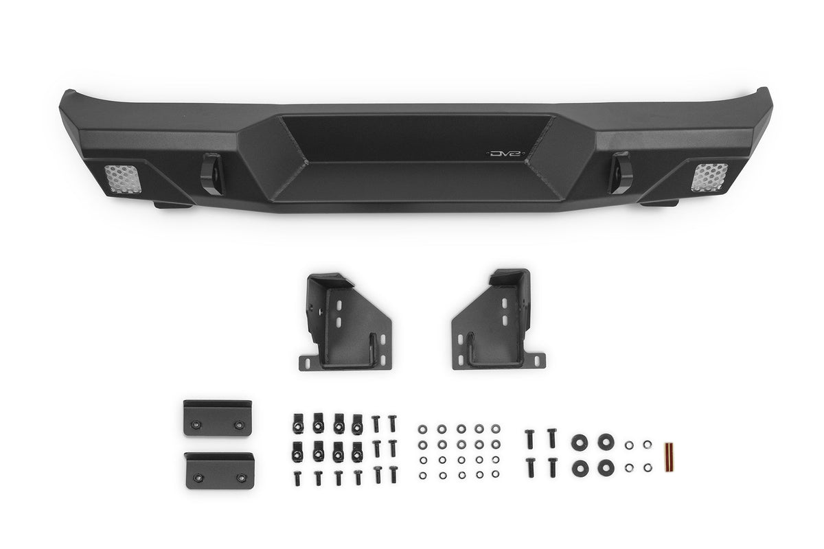 DV8 Offroad - 2007-2018 Jeep Wrangler JK | FS-7 Series Rear Bumper - RBJK-12