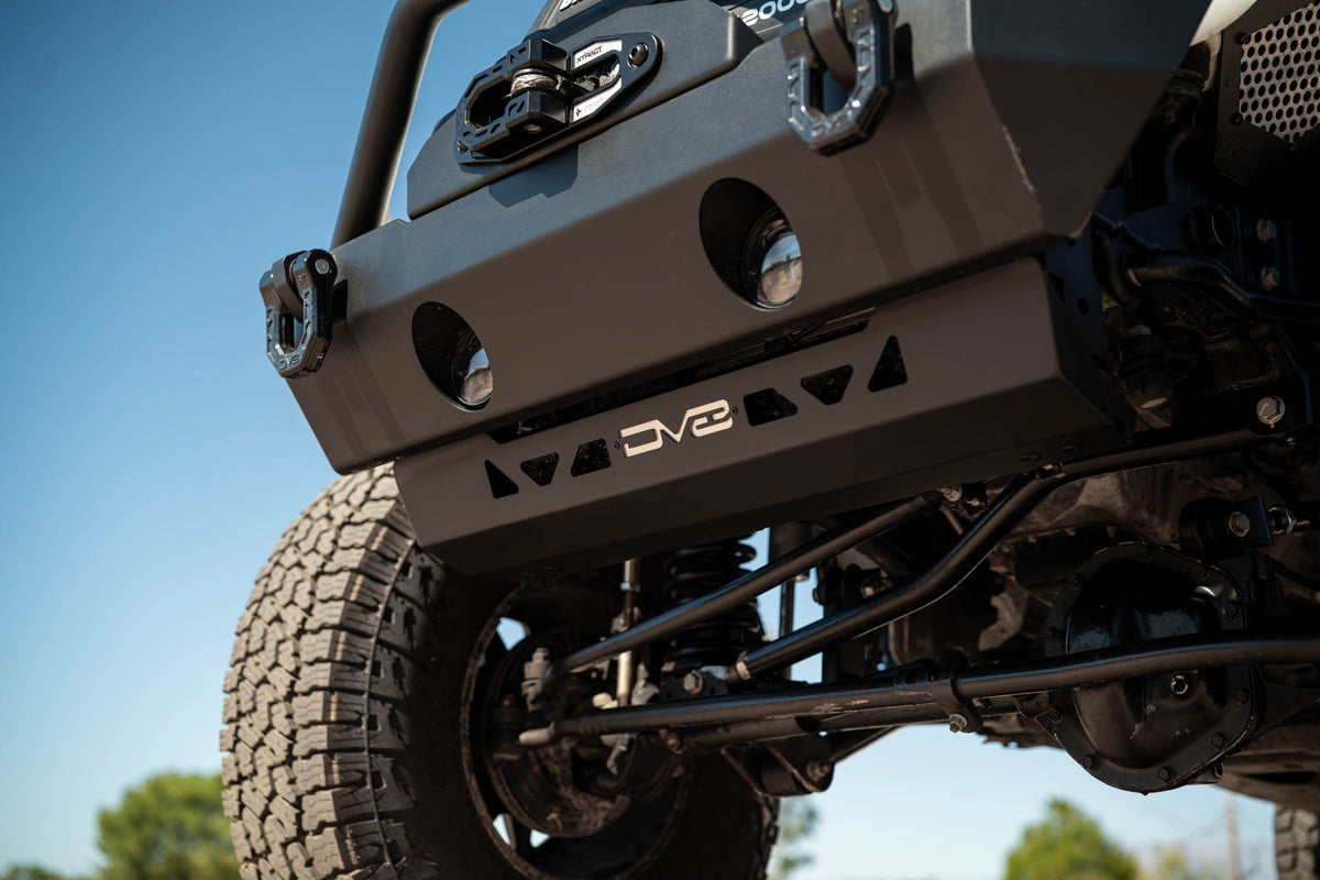 DV8 Offroad - 2007-2018 Jeep Wrangler JK Front Skid Plate - SPJK-01