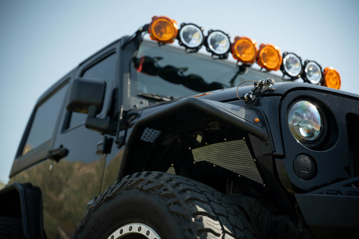 DV8 Offroad - 2007-2018 Jeep Wrangler JK | Spec Series Fender Flares - FDJK-06