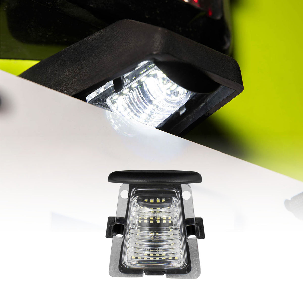 Form Lighting 2007 Wrangler JK LED License Plate Light (one) - FL0065
