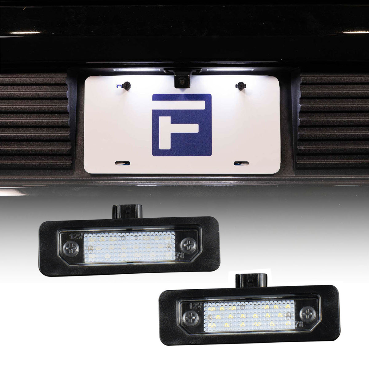 Form Lighting 2010 Mustang LED License Plate Lights (Pair) - FL0050